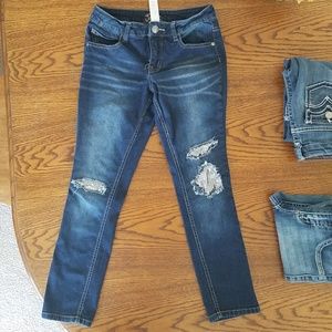 Justice Sequined Jeans